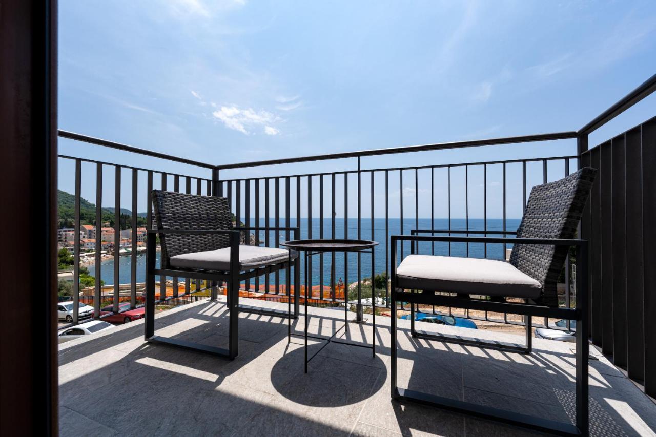 Niki Apartments Przno Sveti Stefan Eksteriør billede