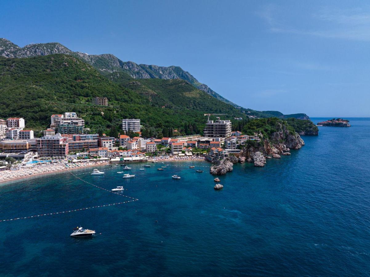 Niki Apartments Przno Sveti Stefan Eksteriør billede