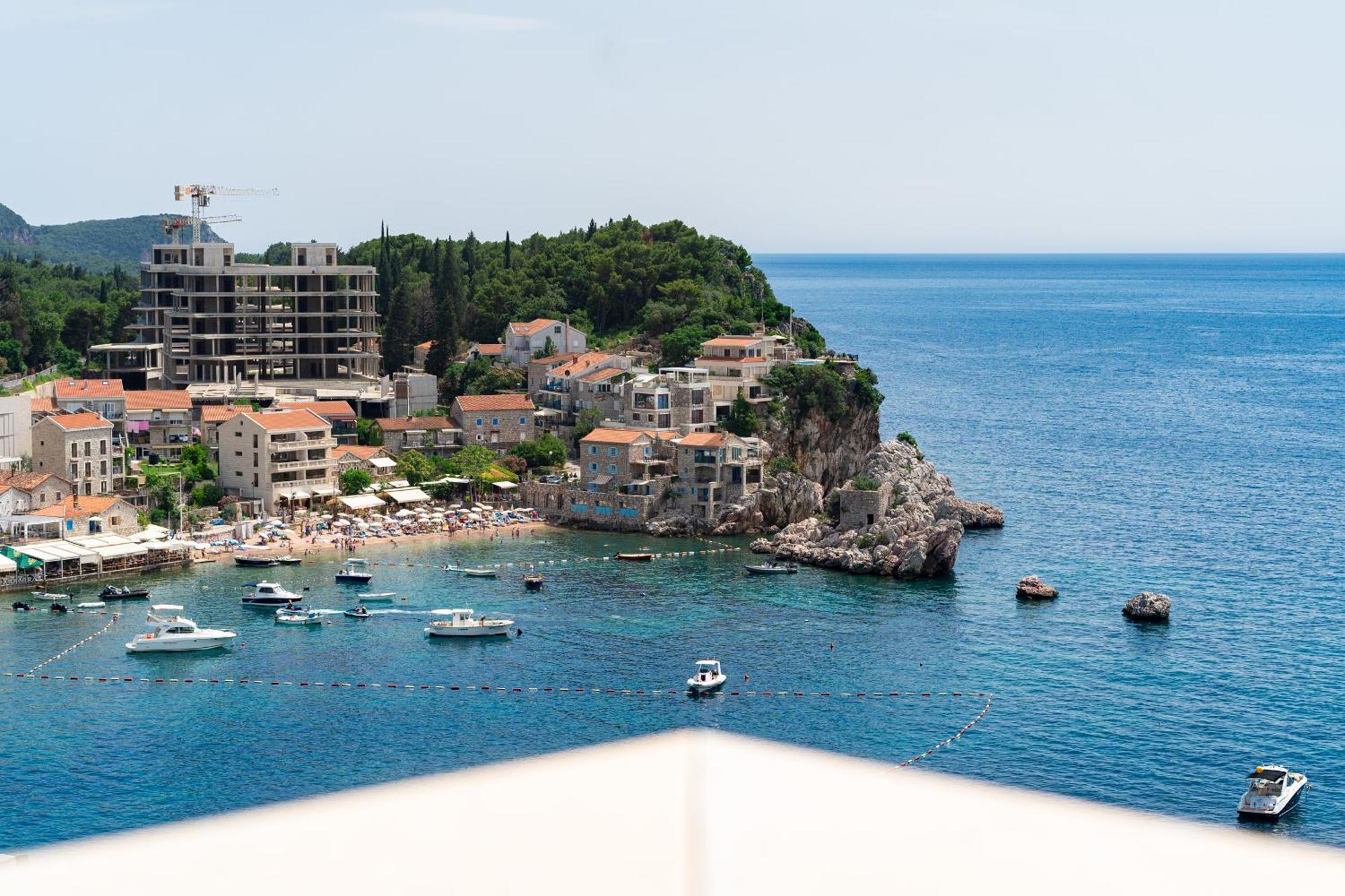 Niki Apartments Przno Sveti Stefan Eksteriør billede