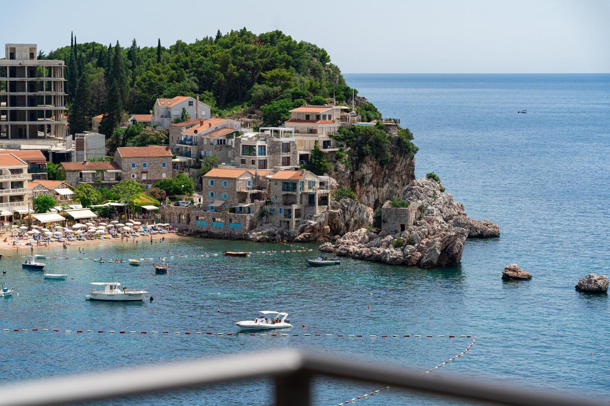 Niki Apartments Przno Sveti Stefan Eksteriør billede