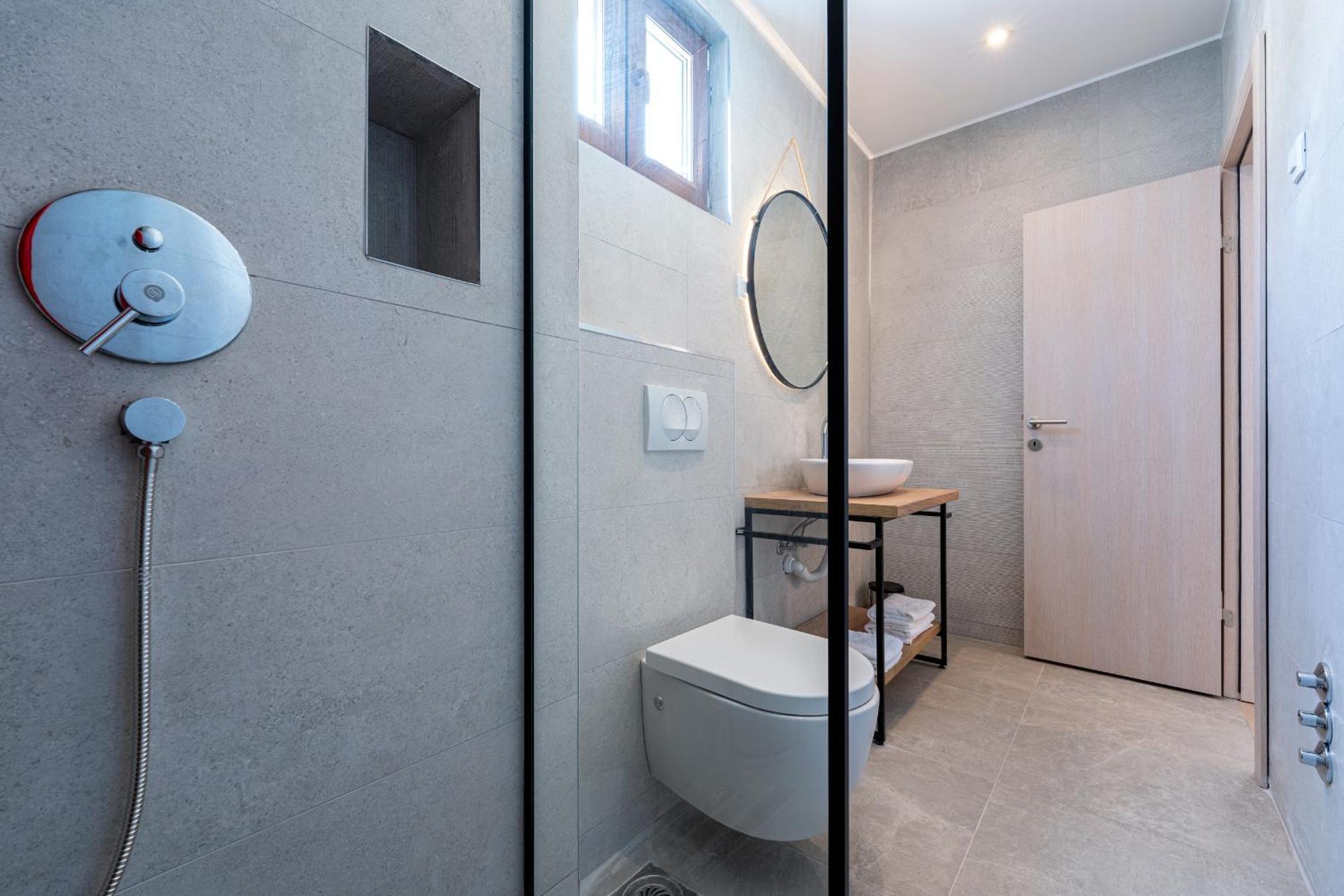 Niki Apartments Przno Sveti Stefan Eksteriør billede