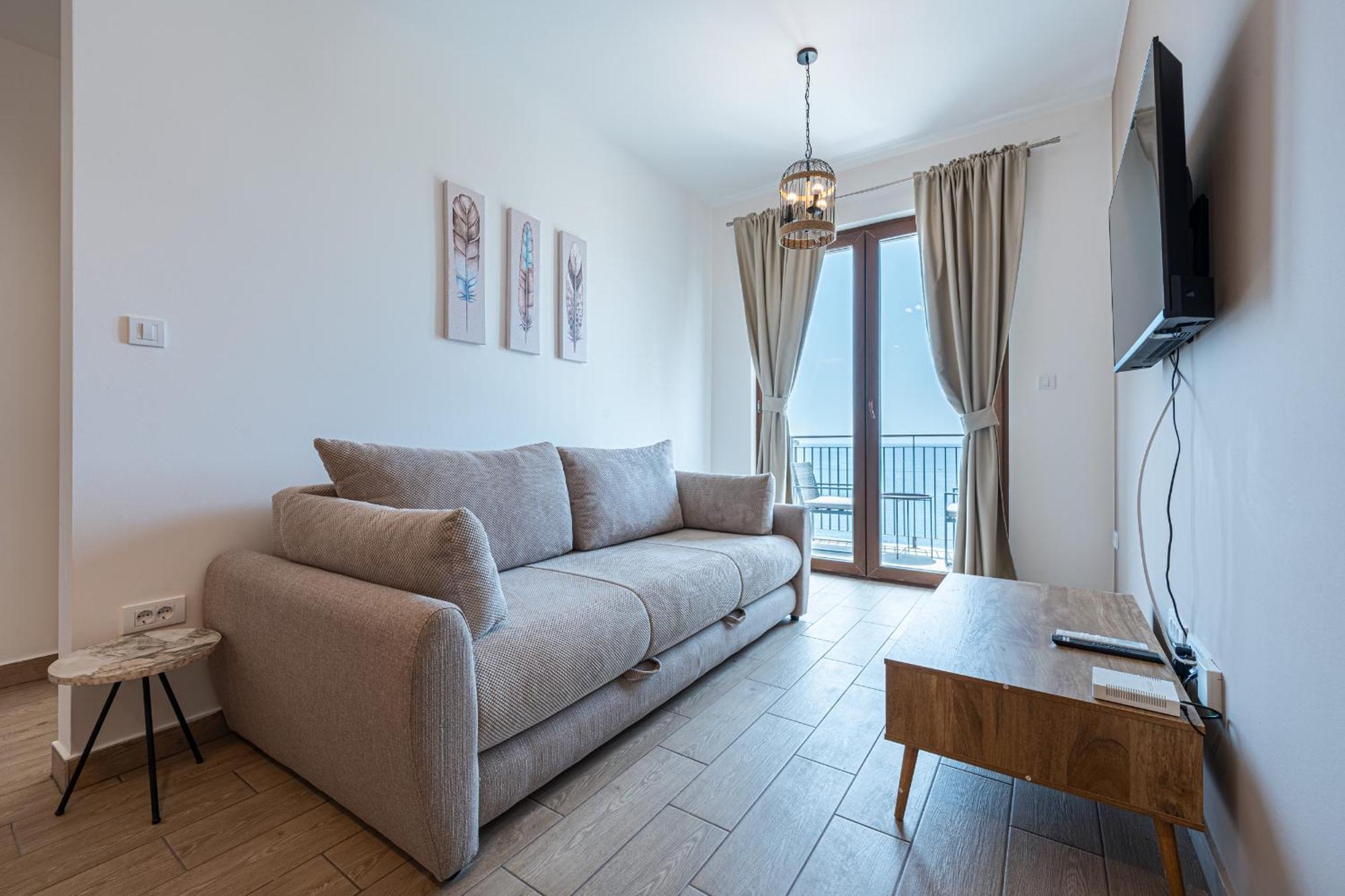 Niki Apartments Przno Sveti Stefan Eksteriør billede