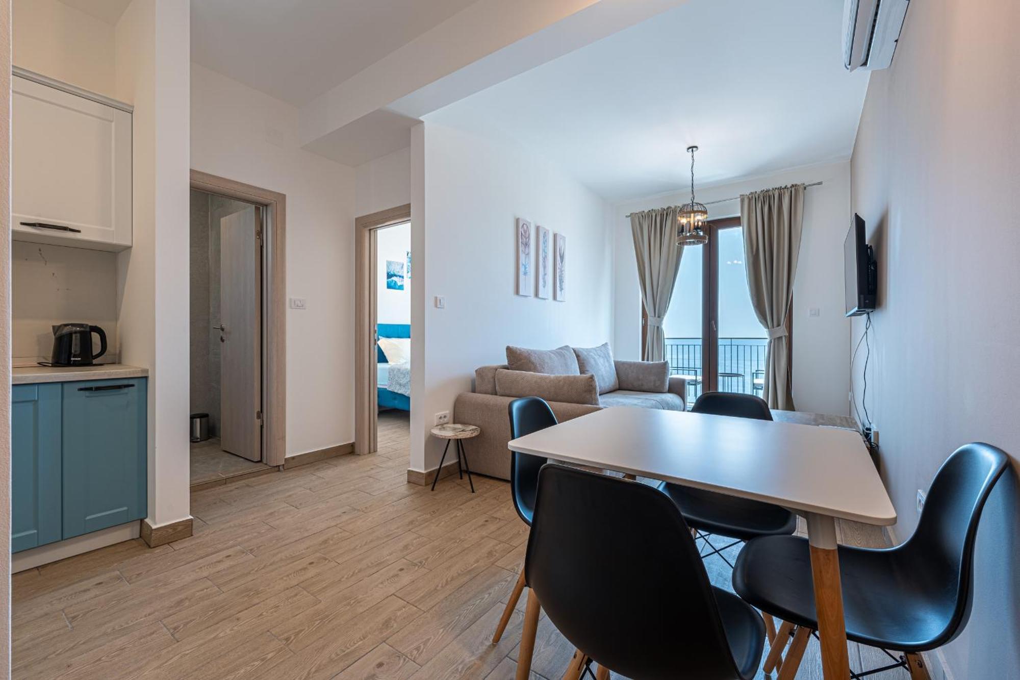 Niki Apartments Przno Sveti Stefan Eksteriør billede