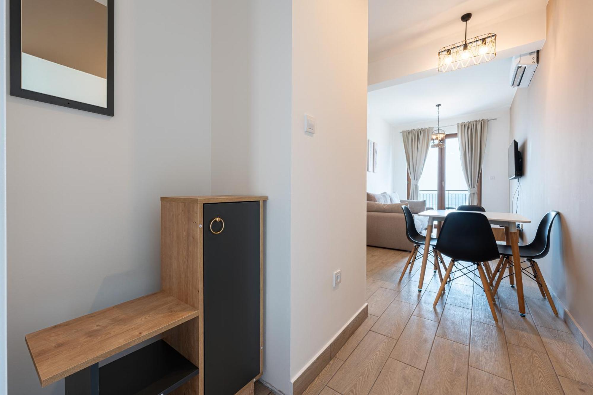 Niki Apartments Przno Sveti Stefan Eksteriør billede