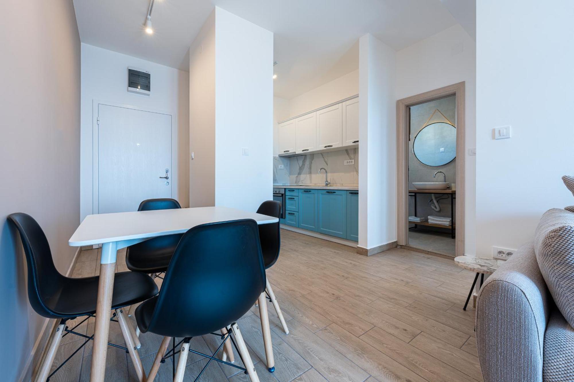 Niki Apartments Przno Sveti Stefan Værelse billede